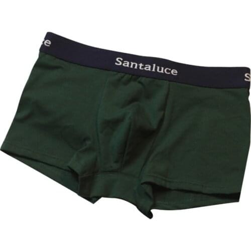 3 Pieces Mens Panties Mens Underwear Boxer Cotton Boxer Shorts Men Breathable Striped Printed Soft Trend Underpants 2020 Sale