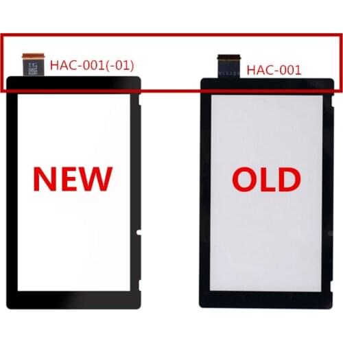 Replacement for Nintendo Switch V1 HAC-001 HAC-001(-01) Touch Screen Touchpad Glass Digitizer with QR Cord For NS Switch Console