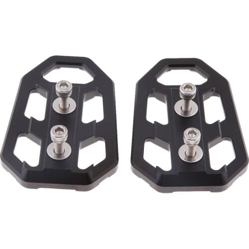 1 Pair Black Motorcycle Foot Pegs Bracket Wide Rider Footrest For For KAWASAKI Versys X300 2017-2018