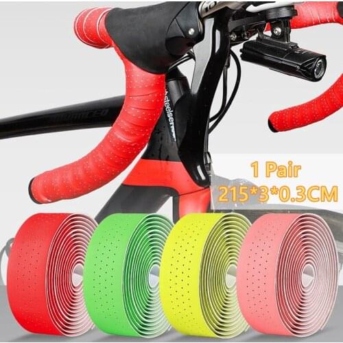 1Pair Professional Anti-slip Road Bicycle Handlebar Tape Shockproof Wear-resistant Bike Strap