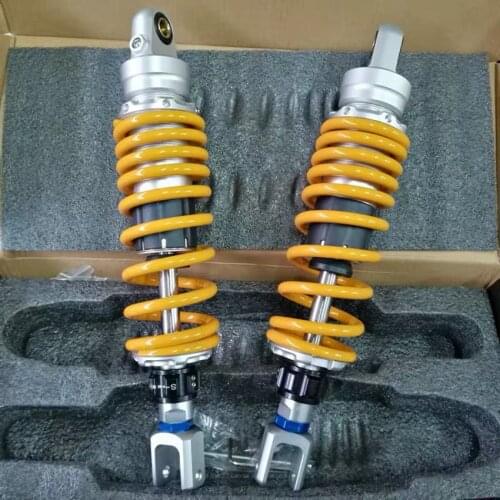 1pc Motorcycle 320mm Yellow Damping Adjustable Rear Shock Absorber Shocks Damper For PCX150 BWS NMAX155 Yamaha Kawasaki Suzuki