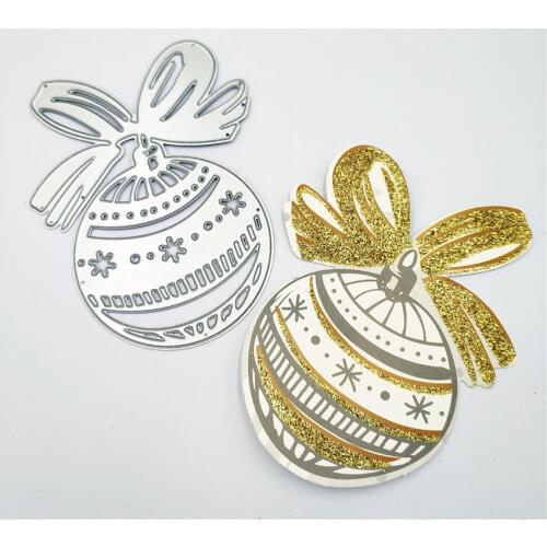 7.7*9.9cm Gift ball die Cutting dies metal crafts paper die-cutting /DIY embossing Easter Halloween Scrapbooking