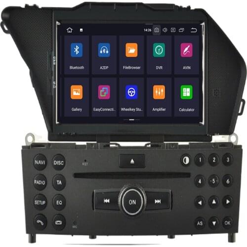 PX5 RK android 10 eight core car gps dvd player for BENZ GLK GLK X204 GLK 300 GLK 350 including canbus wifi bluetooth radio