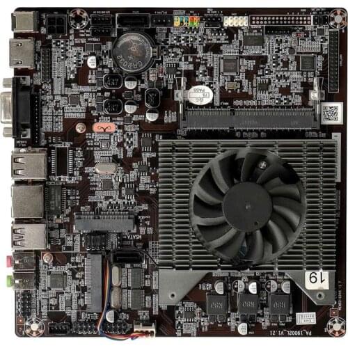 J1800 Embedded Dual-Core Dual-Threaded 2.58GHz DDR3 Thin ITX All-In-One Low-Power Industrial Computer Motherboard