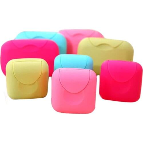 Fashion Soap Box Shower Plate Hiking Bathroom Home Case Container Travel Holder Dish New Candy Color Hot