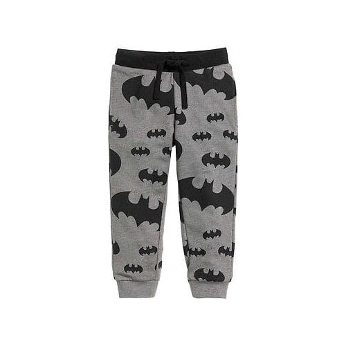 2016 New Baby Kids Boys Casual Pants Cartoon Bat Printed Harem Trousers Children Clothes 2-7Y