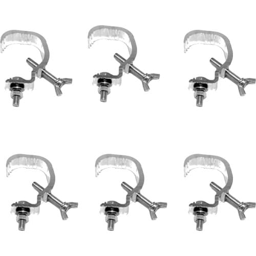 6pcs/lot Aluminum Stage Lights Hook accessories for stage lighting led par light and moving head light