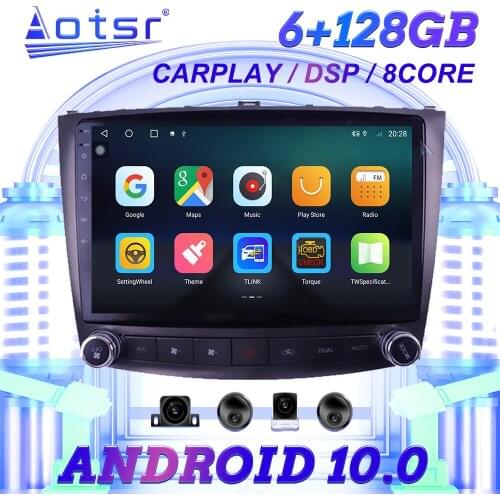 For Lexus IS250 300 2006 - 2012 Android Car Radio GPS Navigation Multimedia Player Stereo 2 Din Autoradio Head Unit Screen