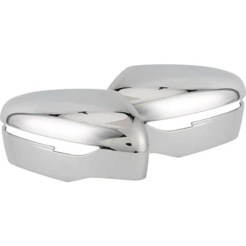 Side Rearview Mirror Trim Cover Chromium Plating Fit for Nissan Navara NP300 Frontier 2015 2016 2017 2018 2019