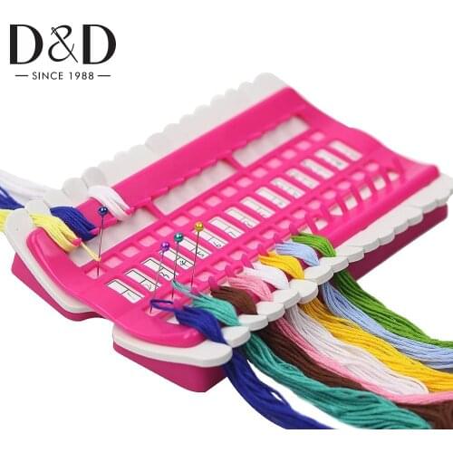 D&D Floss Organizer Embroidery Kit Cross Stitch Tool 30 Positions Thread Organizers Row Line Tool DIY Sewing Tools