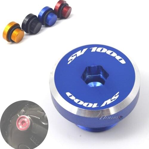 For SUZUKI SV1000S SV 1000S SV1000 2002-2006 Motorcycle Accessories Oil Filler Cover Screw Plug Cap Bolt