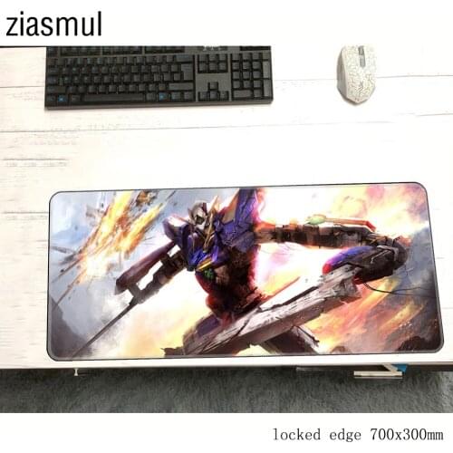 Cool GUNDAM padmouse 700x300x2mm gaming mousepad game present mouse pad gamer computer desk Customized mat notbook mousemat pc