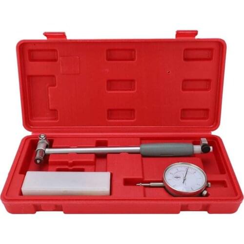 Diameter Gauge Bore Gauge Tool Kit for Engine Cylinders Manual Internal Micrometers Dial gauge 50-160 mm Measurement Kit For