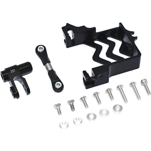 The Aluminum Steering Gear Arm Set for TRAXXAS 1/5 X-MAXX 6S/8S RC Crawler Car