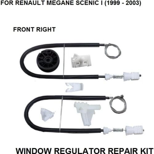 FOR RENAULT SCENIC I ELECTRIC WINDOW REGULATOR REPAIR KIT FRONT RIGHT 1999-2003