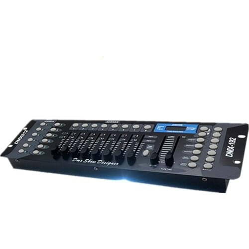 192 console, stage lighting controller, 6-channel available console, small console DMX512 control moving head light controller
