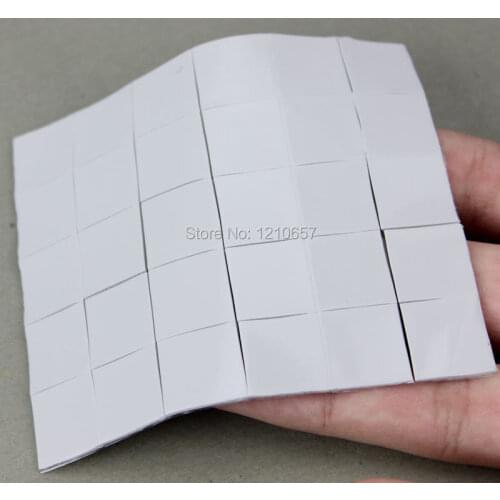 36PCS Lot Mini 15 x 15 x 1mm IC Chip Xbox PS PC VGA Chipset Heatsink Radiator Silicone White Thermal Pad