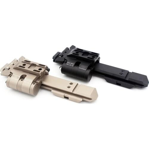 Tactical Airsoft Hunting Sight G23 G33 G43 Mounts Magnifier Flip-To-Side Quick Detach Riser fits 20mm Picatinny Rail