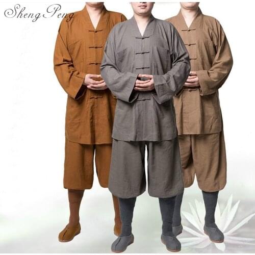 Buddhist monk robes buddhist clothing buddhist monk clothing shaolin monk clothing kung fu clothes kung fu clothing CC135