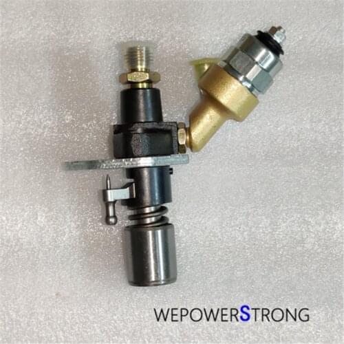 Fuel Injection Pump Assy. W/ 12V Solenoid Fits for China Model 178F 186F 188F 190F 192F Small Air Cool Diesel Generators
