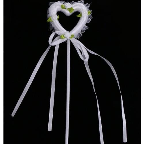 MagiDeal Lightweight Heart Shape Princess Fairy Wand for Kids Party Supplies
