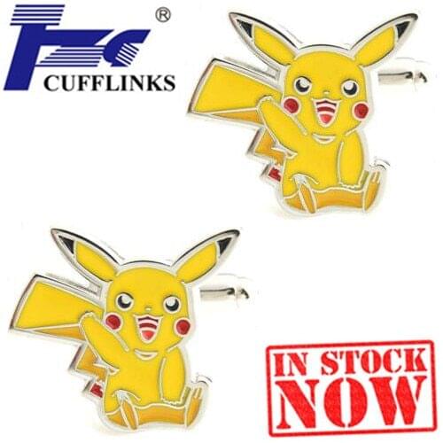 Yellow Rabbit Cufflink Cuff Link 2 Pairs Free Shipping Promotion