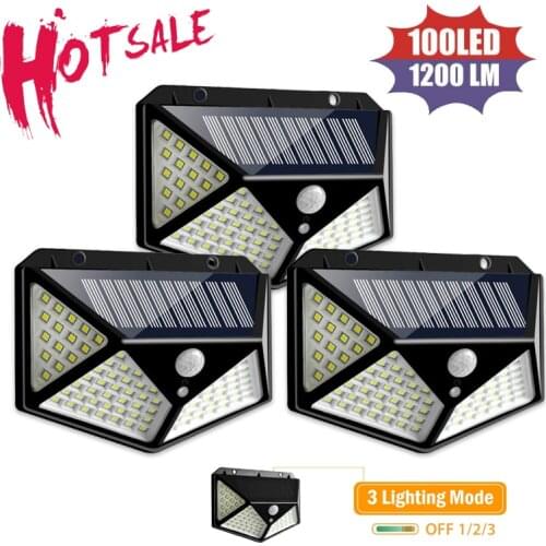 1-3pcs 270 Degree LED Solar Light Outdoor Solar Light Powered Sun Waterproof Sensor Street Light Outdoor Garden Decoration