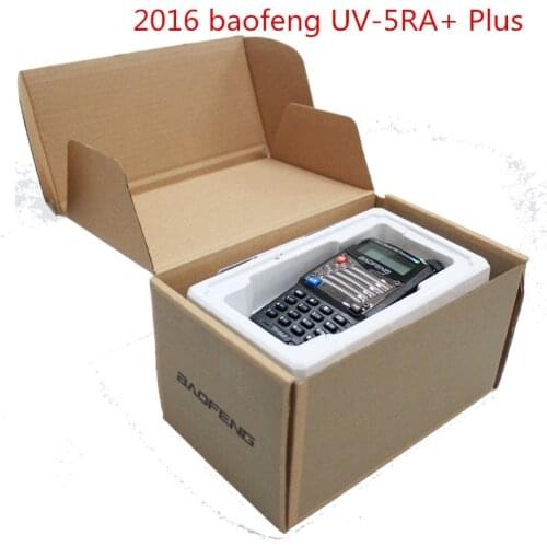 2016 BaoFeng UV-5RA+ Plus Walkie Talkie 136-174 /400-520Mhz VHF/UHF DUAL-BAND Handy Hunting Radio Receiver With Headfone