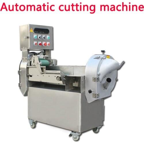 300-1000kg/h Commercial VVVF automatic vegetables cutter Multifunction cutting machine electric vegetable slicer 220v/380v 1.3KW