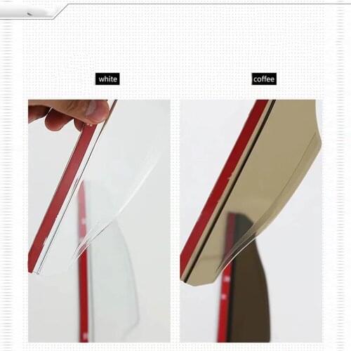 Car Rear view Mirror Sticker Rain Eyebrow Weatherstrip Auto Mirror Rain Shield Shade Cover Protector Guard