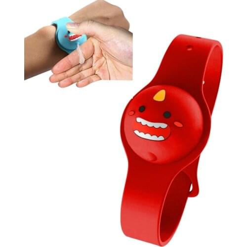 Wristbands Adult Kid Liquid Hand Dispenser Wristband Wrist Band Gel With Whole Sanitizing Hand Sanitizer Dispensing Handwash L*5