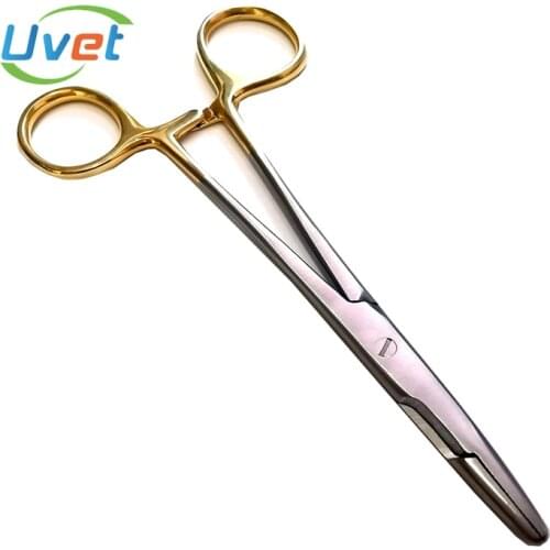 14cm Golden handle Nurse needle holder ophthalmic plastic surgery stainless steel tool multifunctional needle holder