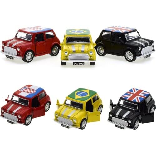 Mini Alloy Car Pull Back Diecast Model Collection Car Toys For Boys Children Christmas Gift Brazilian British Car 2021