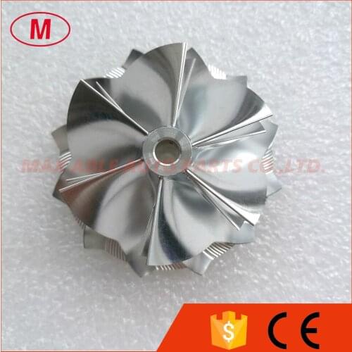 K16 5324-123-2206 High Performance Turbo Aluminum 2618/Billet compressor wheel 49.62/61.98mm 6+6 blades For TTRS 1855-970-0000