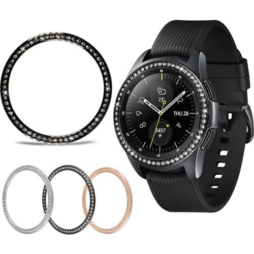 Stainless Steel Bezel Suitable For Samsung Galaxy Watch 42mm Gear S3 Smart Watch Case Dial Decoration Bezel Scale Steel Ring