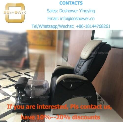 Doshower DS-W27-B china manufacturer pedicure chair with salon furniture sets pedicure chair for nail table pedicure chair