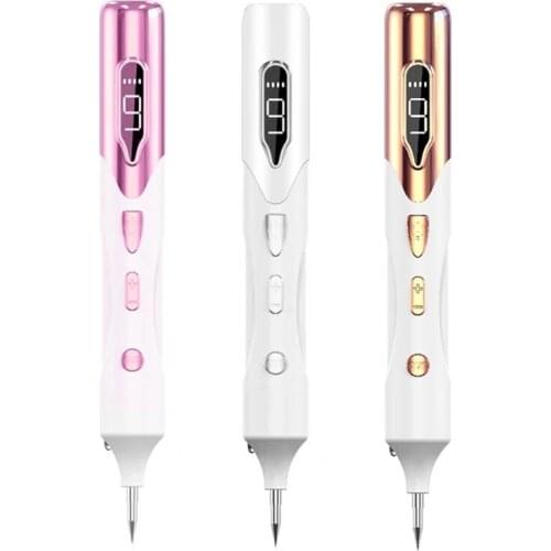 9 Level LCD Face Skin Dark Spot Remover Laser Plasma Pen Laser Tattoo Mole Removal Pen Freckle Wart Tag Remover Skin Care