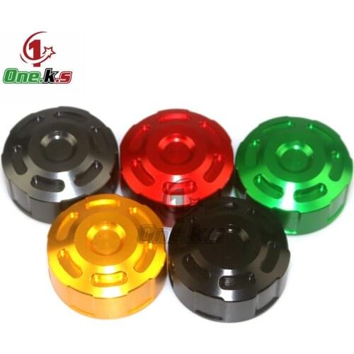 Motorcycle CNC Front & Rear brake Fluid Cylinder Master Reservoir Cover Cap For KAWASAKI Z750 Z800 Z900 Z1000 ER6F ER6N