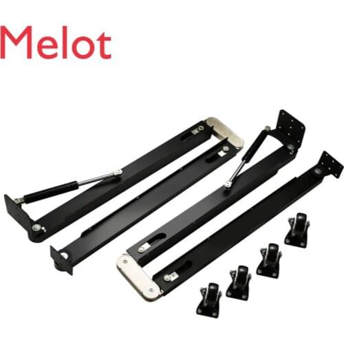 Flip-down Invisible Folding Accessories Retractable Multifunctional Dining Desk Bar Cabinet Connection Custom Furniture Hardware