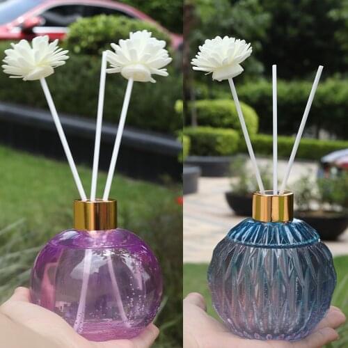 DIY Crystal Epoxy Resin Silicone Mold for Perfume Bottle Liquid Container Aroma Essential Oil Bottles Mould Jar Mold Home Decor