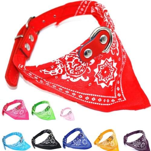 New Pattern Printing Pet Scarf Adjustable Pet Dog Cat Neck Scarf Headband Banner Collar Triangle Scarf Pet Supplies