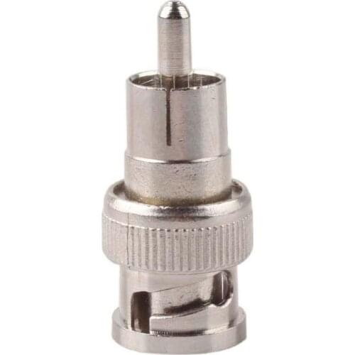 BNC Male to RCA Male Coax Cable Converter Adapter for CCTV Camera