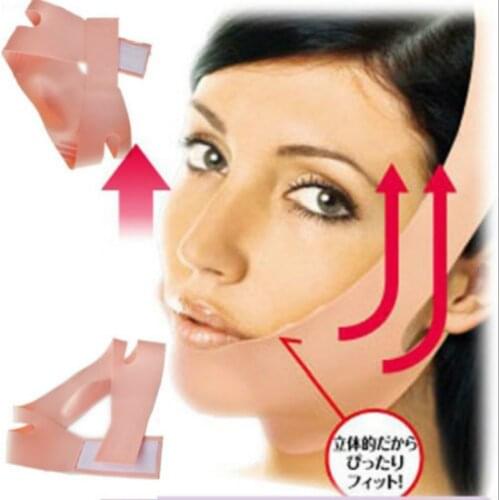 Silicone V Face Slimmer Belt Facial slimming Bandage Shaping Contour Shaper Cheek Lift Up Anti Wrinkle Sagging Massager Tool