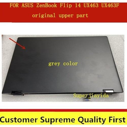 14'' FHD 1920X1080 FOR ASUS ZenBook Flip 14 UX463 UX463F UX463FA UX463FL LCD screen touch digitizer full assembly WITH Cover