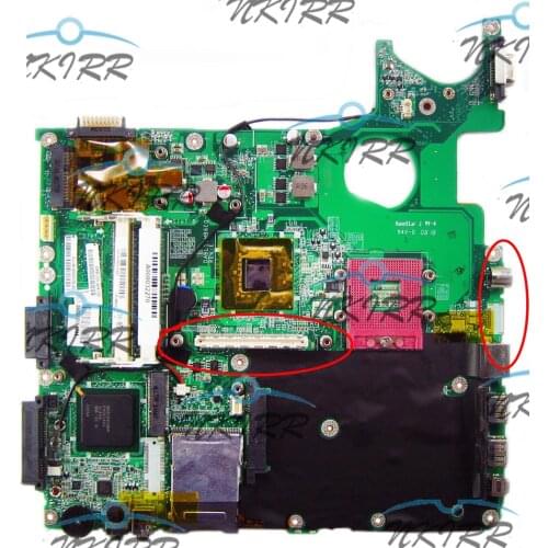 100% working A000032170 A000032270 A000041030 DABL5SMB6E0 REV:E DDR2 S478 MotherBoard for Toshiba Satellite P305 P300D P300