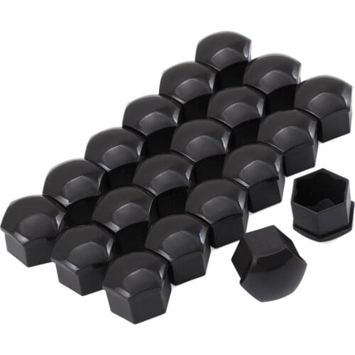 17mm Car Wheel Nut Caps Protection Covers Accessories for Audi Q2 Q3 Q5 Q7 BMW X1 X3 X5 X7 Mercedes Benz GLA GLC GLK GLE GLS