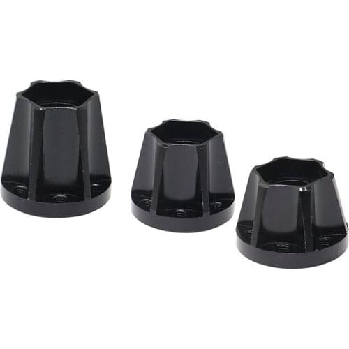 4PCS Aluminum Alloy 12mm Wheel Hex Hub for 1/10 RC Crawler 1.9 2.2 Wheel Rim Axial SCX10 Traxxas TRX4 D90