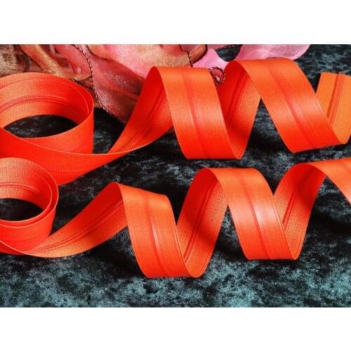 5# Red nylon waterproof zipper 3M+3 sliders replacement DIY repair outdoor sports luggage tents accessories unfinished Zipper