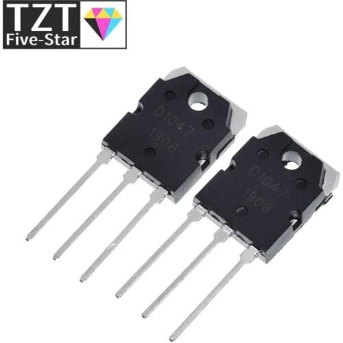 5PCS 2SD1047 TO-247 D1047 TO-3P POWER TRANSISTORS new and original IC