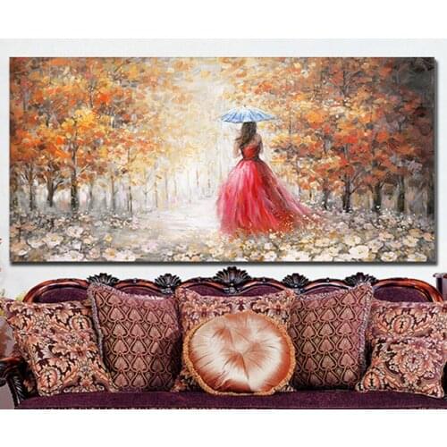 5d diy diamond painting Abstract art Red Woman diamond painting cross stitch mosaic embroidery diamond art Wall Decor,EE1847